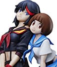 Kill la Kill Statue 1/7 PVC Statue Ryuko Matoi & Mako Mankanshoku 27 cm by Aniplex