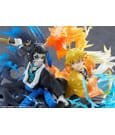 Demon Slayer: Kimetsu no Yaiba PVC Statue Zenitsu Agatsuma & Kaigaku 15 cm by Aniplex