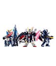 FW Gundam Convergence Core Cross Bone Action Figure Set Steel 7 B Team 6 cm by Bandai