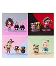 Hololive Mini Figures Stylized Collection Vol.3 6 cm Display (8) by Bandai