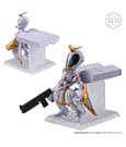 FW Gundam Convergence Core Cross Bone Action Figure Set Steel 7 Angel Diona & Icarus 13 cm by Bandai