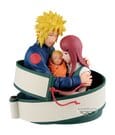Naruto 72 Series PVC Statue Minato & Naruto & Kushina 13 cm by Banpresto