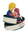Naruto 72 Series PVC Statue Minato & Naruto & Kushina 13 cm by Banpresto
