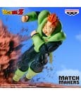 Dragon Ball Z Match Makers PVC Figure Android 16 (vs Cell) 17 cm by Banpresto