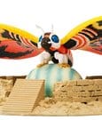 Rebirth of Mothra Toho Monster Series Art Vignette PVC Figure Mothra (1996) 5 cm by Banpresto