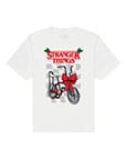 Stranger Things T-Shirt Christmas Bike by Brands In