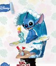 Disney Summer Series D-Stage PVC Diorama Stitch Surf 15 cm by Beast Kingdom Toys