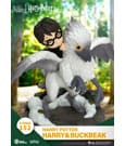 Harry Potter D-Stage PVC Diorama Harry & Buckbeak 16 cm by Beast Kingdom Toys