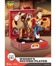 Toy Story Record Player Series PVC figure Woody's Record Player 13 cm by Beast Kingdom Toys