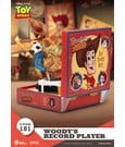 Toy Story Record Player Series PVC figure Woody's Record Player 13 cm by Beast Kingdom Toys