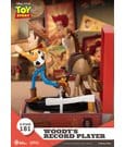 Toy Story Record Player Series PVC figure Woody's Record Player 13 cm by Beast Kingdom Toys
