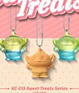 Pixar Sweet Treats Series Keychains 3-Pack 4 cm by Beast Kingdom Toys