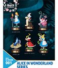 Alice in Wonderland Mini Diorama Stage Statues 6-pack 10 cm by Beast Kingdom Toys