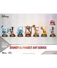 Disney Mini Diorama Stage Statues 6-pack Alphabet Art 10 cm by Beast Kingdom Toys