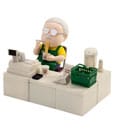 Sakamoto Nichijou Store Series figures Sakamoto Taro Blind Box (6) by Beast Kingdom Toys