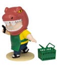 Sakamoto Nichijou Store Series figures Sakamoto Taro Blind Box (6) by Beast Kingdom Toys