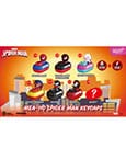 Spider Man Mini Egg Attack Blind Box Figures keycaps 5 cm Assortment (6) by Beast Kingdom Toys
