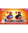 Spider Man Mini Egg Attack Blind Box Figures keycaps 5 cm Assortment (6) by Beast Kingdom Toys