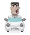 The Powerpuff Girls Pull Back Car Blind Box 5 cm Sortiment (6) by Beast Kingdom Toys