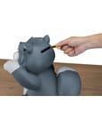 Cinderella Piggy Vinyl Bank Lucifer 33 cm by Beast Kingdom Toys