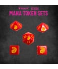 Magic the Gathering Dice and Token Pack Red Mana by Beadle & Grimm´s