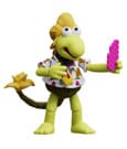 Fraggle Rock Action Figure Wembley 13 cm by Boss Fight Studio