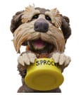 Fraggle Rock Action Figure Sprocket by Boss Fight Studio