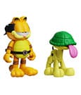 Garfield Action Figures 2 Pack Garfello and Sidekick Odie by Boss Fight Studio