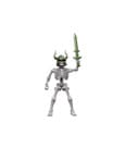 Immortal Champions Action Figure Undead Skeletal Guardian 14 cm by Boss Fight Studio