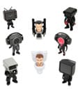 Skibidi Toilet Minifigures 6 cm Series 1 Display (24) by Bonkers Toys
