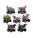 Jurassic World Zoom Riders Vehicle with Action Figure Assortment (24) by BOTI