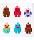 Domo Plastic Figure 8 cm Blind Bag Display (12) by BOTI