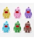 Domo Plastic Figure Flocked 8 cm Blind Bag Display (12) by BOTI