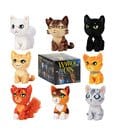 Warrior Cats Plush Figure Mystery Series 2 15 cm Blind Box Display (9) by BOTI