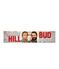Bud Spencer & Terence Hill Tin Sign with Magnet Autogramm 16 x 3,5 cm by Blechwaren Fabrik Braunschweig