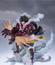 One Piece FiguartsZERO PVC Statue Monkey D. Luffy Gear 4 Leo Bazooka Reissue 18 cm by Bandai Tamashii Nations