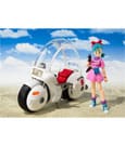 Dragon Ball S.H. Figuarts Vehicle with Figure Bulma's Motorcycle Hoipoi Capsule No. 9 17 cm by Bandai Tamashii Nations