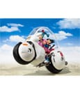 Dragon Ball S.H. Figuarts Vehicle with Figure Bulma's Motorcycle Hoipoi Capsule No. 9 17 cm by Bandai Tamashii Nations