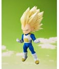 Dragon Ball S.H.Figuarts Action Figure Super Saiyan Level 3 Vegeta (mini) Daima 8 cm by Bandai Tamashii Nations