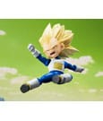 Dragon Ball S.H.Figuarts Action Figure Super Saiyan Level 3 Vegeta (mini) Daima 8 cm by Bandai Tamashii Nations