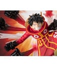 One Piece Figuarts ZERO Extra Battle PVC Statue Monkey D. Luffy -Gum Gum Hawk Gatling- 19 cm by Bandai Tamashii Nations