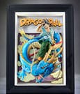 Dragon Ball Z Tamashii Art 3D Relief Picture Son Goku & Dragon 27 cm by Bandai Tamashii Nations