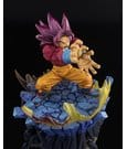 Dragon Ball Daima FiguartsZERO Extra Battle PVC Statue Marshall Super Saiyan 4 Son Goku Daima by Bandai Tamashii Nations