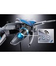 Astro Bot Chogokin Action Figure Astro Bot & Dual Speeder by Bandai Tamashii Nations