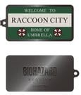 Resident Evil Requiem Metal-Keychain Raccoon City Welcome Sign by Capcom