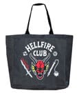 Stranger Things Tote Bag Hellfire Club XL by Cerdá