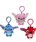 Lilo & Stitch Plush Keychains 12 cm Assortment (24) by Cerdá