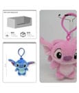 Lilo & Stitch Plush Keychains 12 cm Assortment (24) by Cerdá