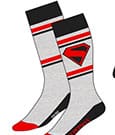 DC Comics Socks Superman Logo Grey 38-45 by Cerdá