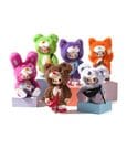 Rebel Bears Plush Action Figures Blind Box Movable Series Display 18 cm (6) by Chaosweet